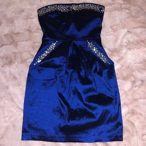 NEW blue cocktail dress